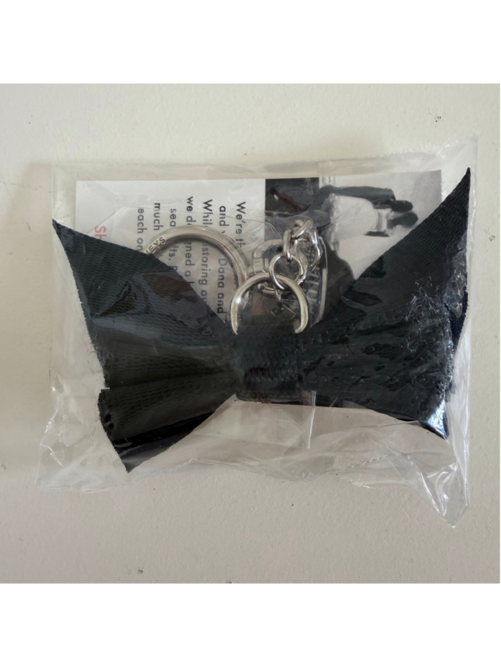Harveys Seatbelt Bags Edward Gorey Dracula Bat Bow Key Charm Halloween - Picture 2 of 3